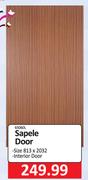 Sapele Door