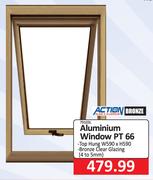 Action Bronze Aluminium Window PT66
