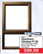 Action Bronze Aluminium Window PT69