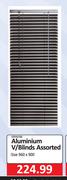 Aluminium V/Blinds Assorted-960 x 900