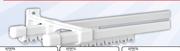 Clipper Track Double Curtain Rail 2m