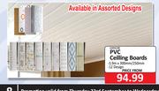 PVC Ceiling Boards