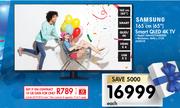 Samsung 65" (165cm) Smart QLED 4K TV QA65Q70AAKXXA-Each