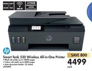 HP Smart Tank 530 Wireless All In One Printer