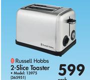 Russell Hobbs 2 Slice Toaster 13975-Each