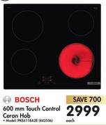 Bosch 600mm Touch Control Ceran Hob PKE611BA2E