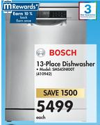 Bosch 13 Place Dishwasher SMS45NI00T