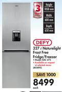 Defy 327L Naturelight Frost Free Fridge/Freezer DAC 675