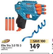 Nerf Elite Trio 2.0 TD 3-Each