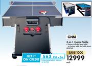 GNM 3 In 1 Game Table-Each