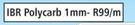 IBR Polycrab 1mm-Per M 