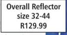 Overall Reflector Size 32-44