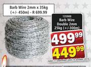 Barb Wire 2mm x 35Kg(+/-450m)