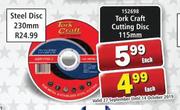 Tork Craft Cutting Disc 115mm-Each