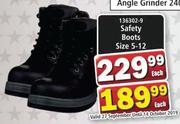 Safety Boots Size 5-12-Each