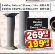 Building Column 250mm x 2.0m