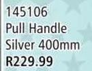 Pull Handle Silver 400mm
