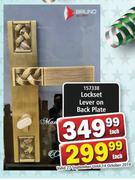 Lockset Lever On Back Plate-Each