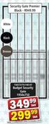Security Gate Premier Black