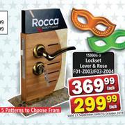 Lockset Lever & Rose F01-z003/F03-Z004-Each