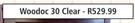 Woodoc 30 Clear Door