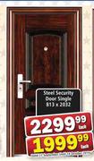 Steel Security Door Single-813 x 2032 Each