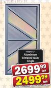 Aluminium Entrance Door Single-Each