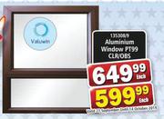 Aluminium Window PT99 CLR/OBS-Each