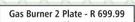 Gas Burner 2 Plate