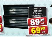 Foot Light 2 Patterns 4305L/4301L-Each