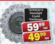 Downlight Crystal Translucent-Each