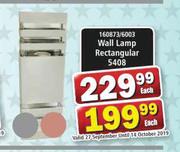 Wall Lamp Regtangular-Each