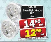 Downlight Globe LED 4W-Each