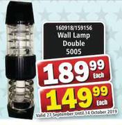 Wall Lamp Double-Each