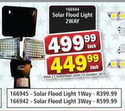 Solar Flood Light 1 Way-Each