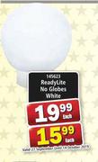 ReadyLite No Globes White-Each