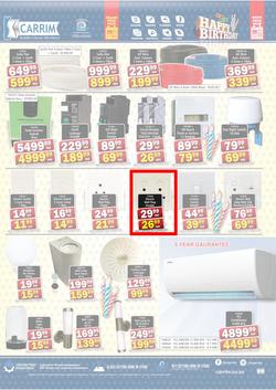 K Carrim Builders Mecca Tile Mecca : Birthday Special (27 Sept - 9 Dec 2019), page 9