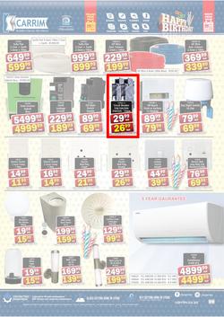 K Carrim Builders Mecca Tile Mecca : Birthday Special (27 Sept - 9 Dec 2019), page 9