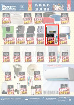 K Carrim Builders Mecca Tile Mecca : Birthday Special (27 Sept - 9 Dec 2019), page 9