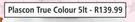 Plascon True Colours 5lt-Each