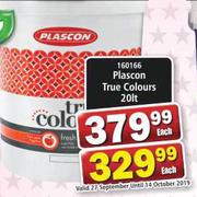 Plascon True Colours 5lt-Each
