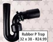 Rubber P Trap 38x38