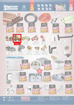 K Carrim Builders Mecca Tile Mecca : Birthday Special (27 Sept - 9 Dec 2019), page 12