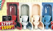 Bathroom Set White 7 Piece-Each
