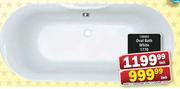 Oval Bath White-Each