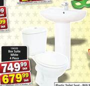 Box Suite White 4 Piece-Each