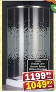 Shower Door Quarter Round 900mm(No Base)-Each
