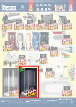 K Carrim Builders Mecca Tile Mecca : Birthday Special (27 Sept - 9 Dec 2019), page 13