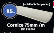 Cornice 75mm BF 137664-Per m