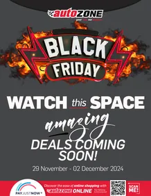 AutoZone : Black Friday Deals Coming Soon!